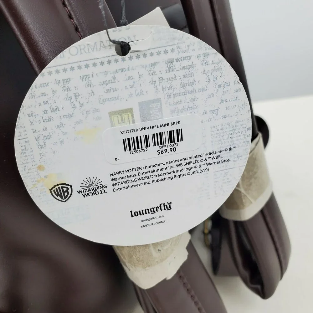 NWT Loungefly Harry Potter Universe Mini Backpack‎ BoxLunch Exclusive